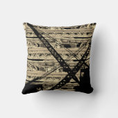 北西クレーン運転士技術者芸術 クッション (裏面)