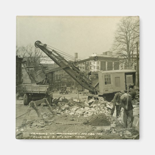 北西クレーン運転士用ケーブルショベルオペレータ8 マグネット (正面)