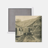 北西クレーン運転士用ケーブルSHOVEL運転士27 マグネット (正面/裏面)