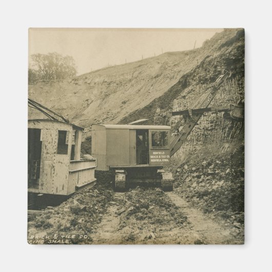 北西クレーン運転士用ケーブルSHOVEL運転士27 マグネット (正面)