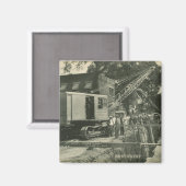 北西クレーン運転士用ケーブルSHOVEL運転士38 マグネット (正面/裏面)