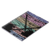 北西クレーン運転技術者航空機 ノートブック (左側)