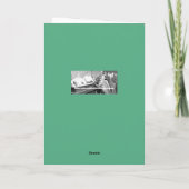 北西クレーン運転技術者芸術クリスマス シーズンカード (裏面)