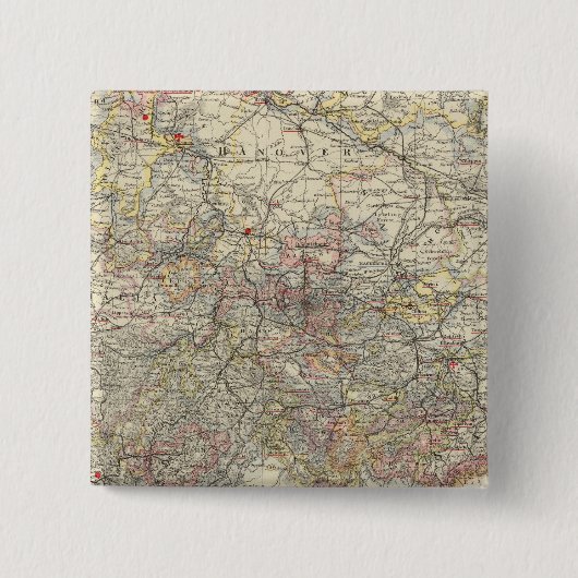 北西ドイツ帝国 缶バッジ (正面)