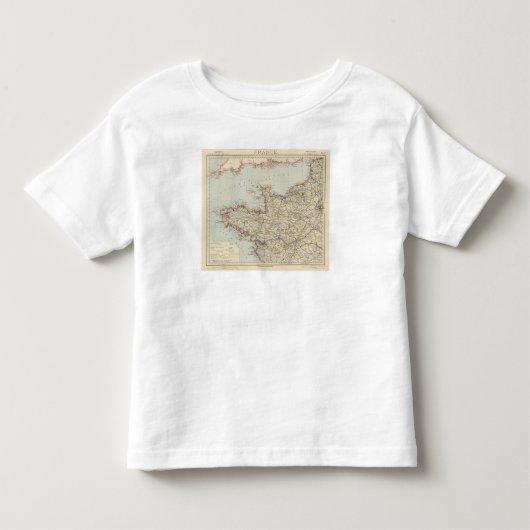 北西フランス2 トドラーTシャツ (正面)