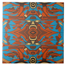 北西先住民スタイル タイル