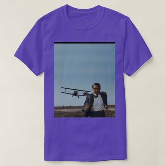 北西図法 Tシャツ (デザイン正面)