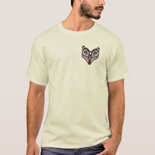 北西天然オオカミのTシャツ Tシャツ