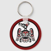 北西太平洋岸海岸雷鳥 キーホルダー (正面)