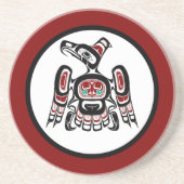 北西太平洋岸海岸雷鳥 コースター (正面)