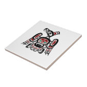 北西太平洋岸海岸雷鳥 タイル (側面)