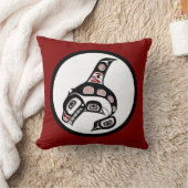 北西太平洋岸海田芸術祭クジラ クッション (ブランケット)