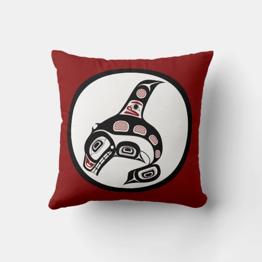 北西太平洋岸海田芸術祭クジラ クッション (裏面)