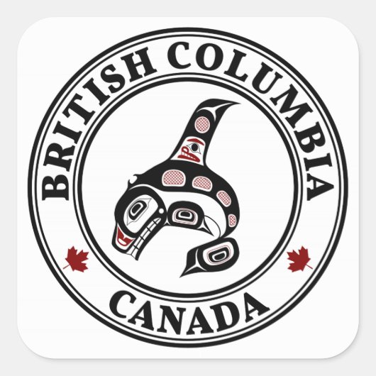 北西太平洋岸海田芸術祭クジラ スクエアシール (正面)