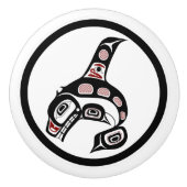 北西太平洋岸海田芸術祭クジラ セラミックノブ (正面)