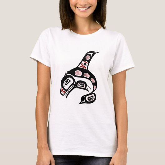 北西太平洋岸海田芸術祭クジラ Tシャツ (正面)