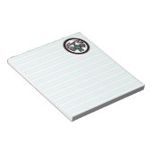 北西太平洋岸海田芸術雷鳥 ノートパッド (アングル)