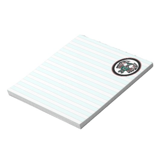 北西太平洋岸海田芸術雷鳥 ノートパッド (回転)