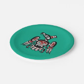 北西太平洋岸灰田海谷サンダーバード ペーパープレート (アングル)