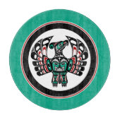 北西太平洋沿岸海田芸術雷鳥 カッティングボード (正面)