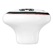 北西太平洋沿岸海田芸術雷鳥 セラミックノブ (側面)