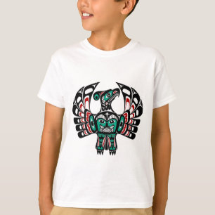 北西太平洋沿岸海田芸術雷鳥 Tシャツ