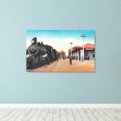 北西太平洋RRの外観 キャンバスプリント (インサイチュ (ウッドフロア))