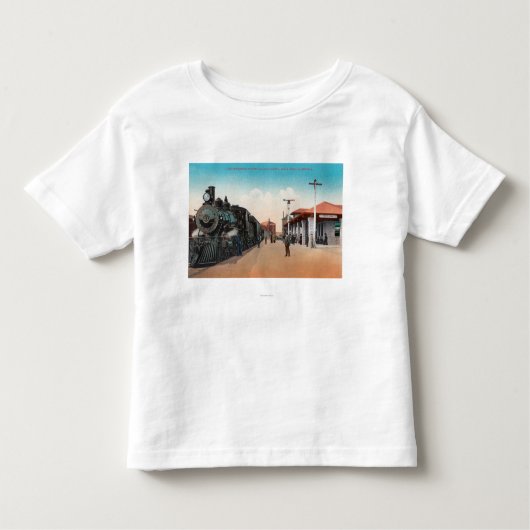 北西太平洋RRの外観 トドラーTシャツ (正面)