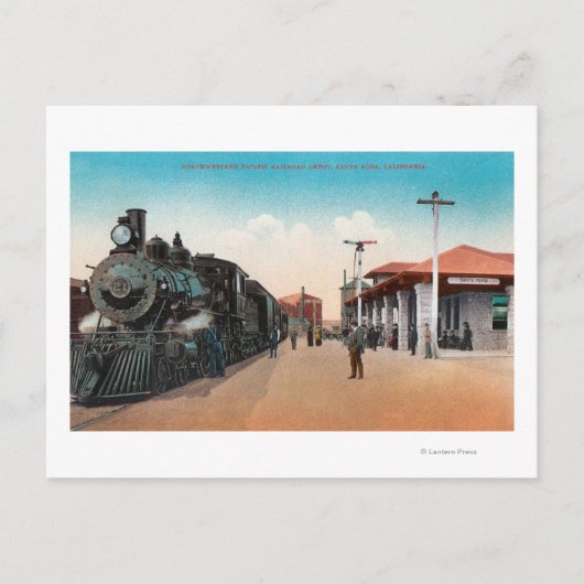 北西太平洋RRの外観 ポストカード (正面)