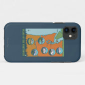 北西峰5違う山 Case-Mate iPhoneケース (裏面(横))