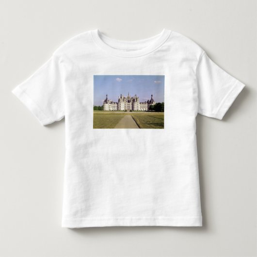 北西正面の眺め、1519-46年 トドラーTシャツ (正面)
