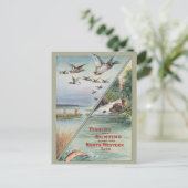 北西線に沿った魚釣りと狩り ポストカード (スタンド正面)