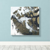 北西航路 キャンバスプリント (インサイチュ (ウッドフロア))