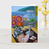 北西Fishbowl カード (黄色い花)