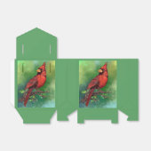 北赤（鳥）ショウジョウコウカンチョウ鳥ギフトボックス フェイバーボックス (折り畳みなし)