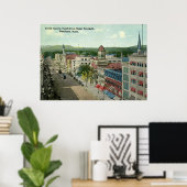 北通り、ピッツフィールド1912ヴィンテージ ポスター (ホームオフィス)