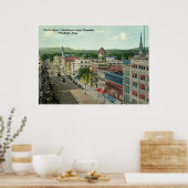 北通り、ピッツフィールド1912ヴィンテージ ポスター (キッチン)