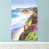 北郡海岸線 キャンバスプリント (インサイチュ (ウッドフロア))