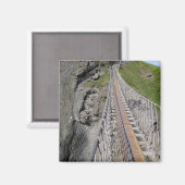 北部の歴史的なキャリックのロープ橋 マグネット (正面/裏面)