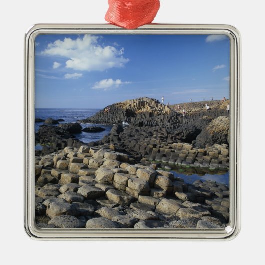 北部アントリム郡ジャイアンツコーズウェイ メタルオーナメント (正面)