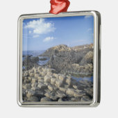 北部アントリム郡ジャイアンツコーズウェイ メタルオーナメント (左)