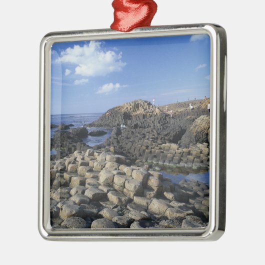 北部アントリム郡ジャイアンツコーズウェイ メタルオーナメント (左)