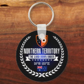 北部地域 キーホルダー (正面)