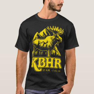 北部暴露無線局KBHR 57AM Tシャツ