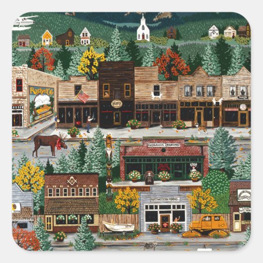 "北部暴露"～ロズリン，ワシントン スクエアシール (正面)