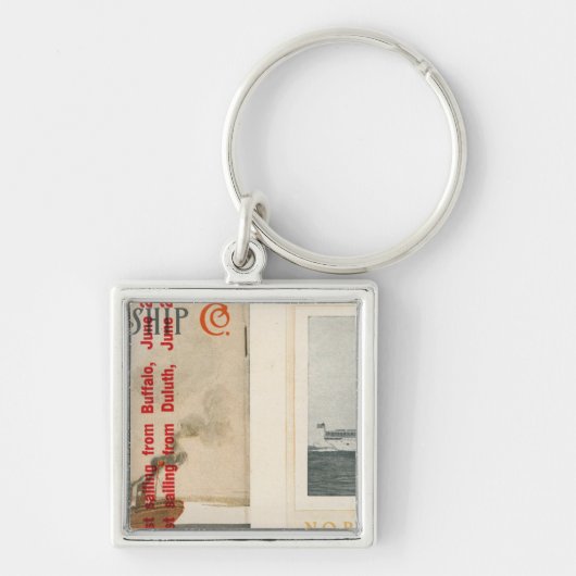 北部汽船会社 キーホルダー (正面)