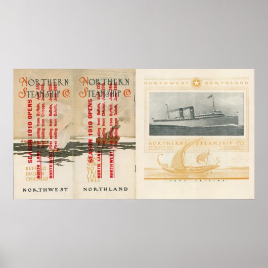 北部汽船会社 ポスター (正面)