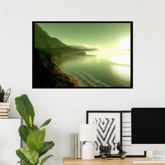 北部海岸 ポスター (ホームオフィス)