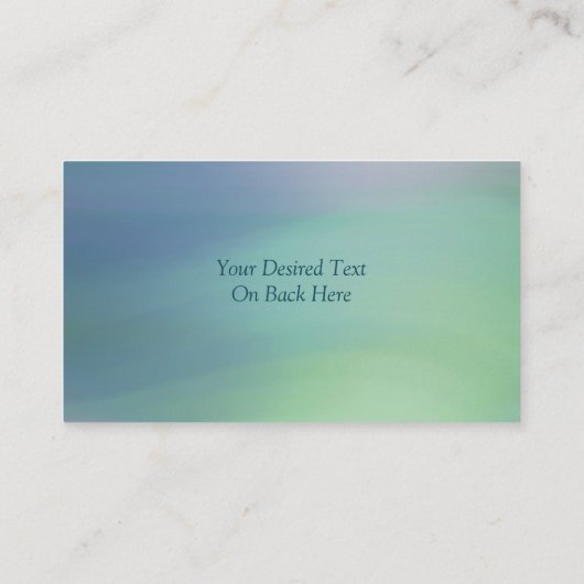 ***北部照明標準、3.5" x 2.0" 名刺 (裏面)