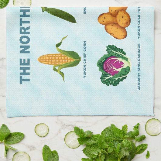 北部菜園 キッチンタオル (折り畳み)